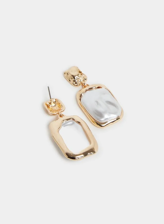 ستايلي أقراط متدلية لؤلؤ صناعي